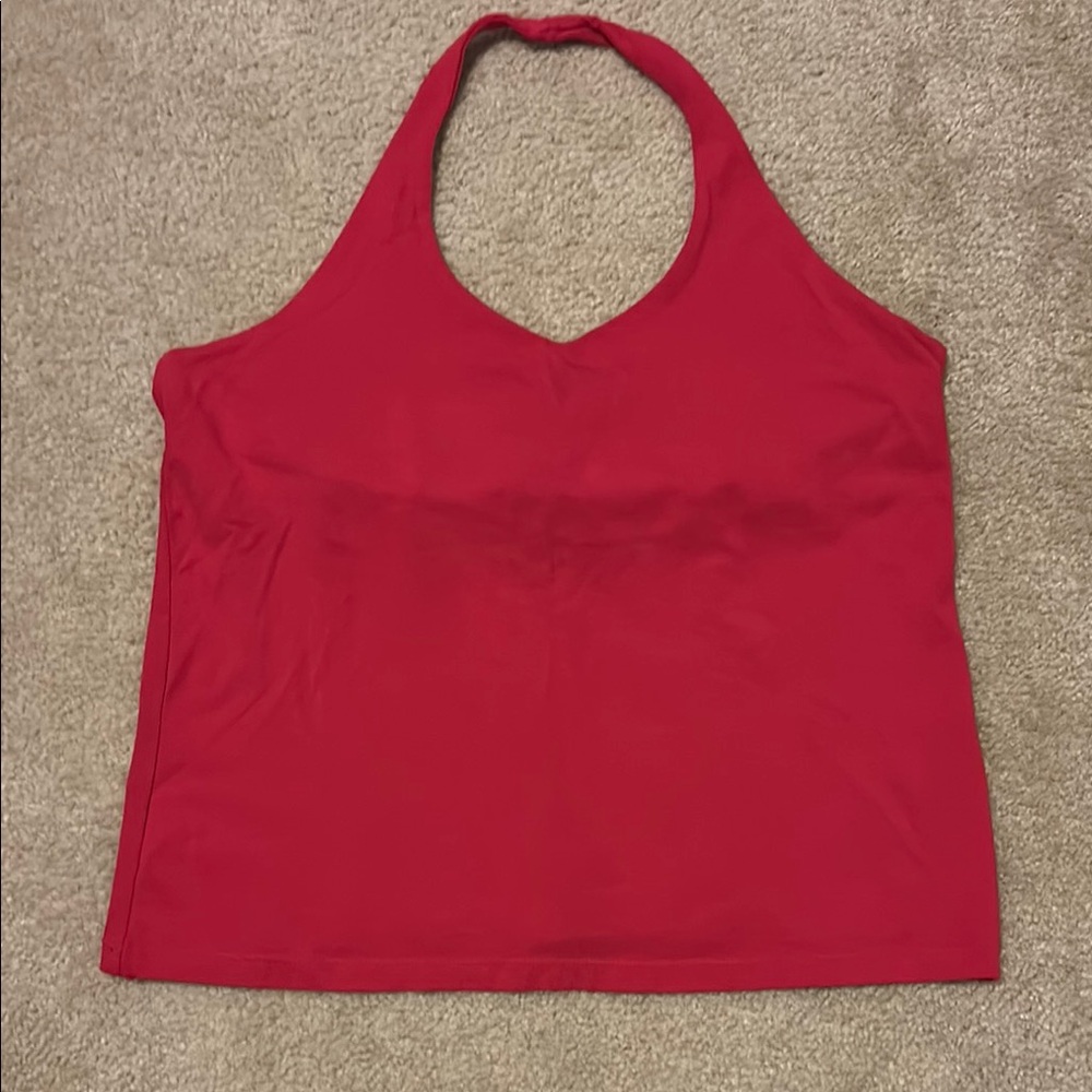 Red Halter Top
